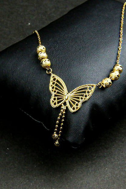 Golden Butterfly Necklace