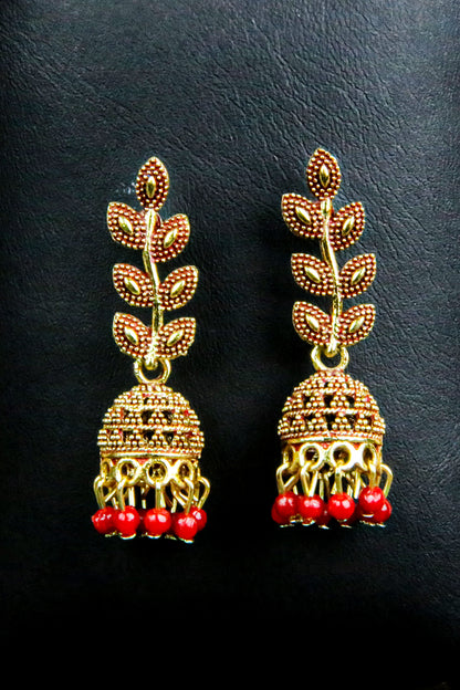 Leaf Style Jhumka