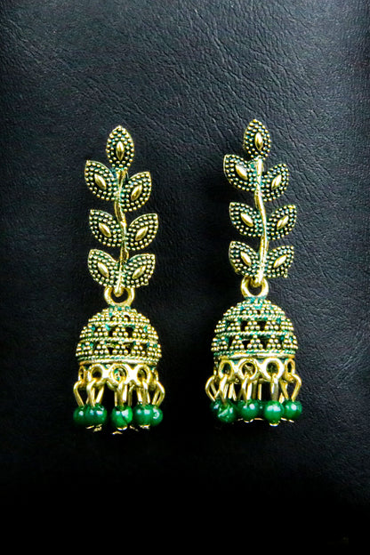 Leaf Style Jhumka