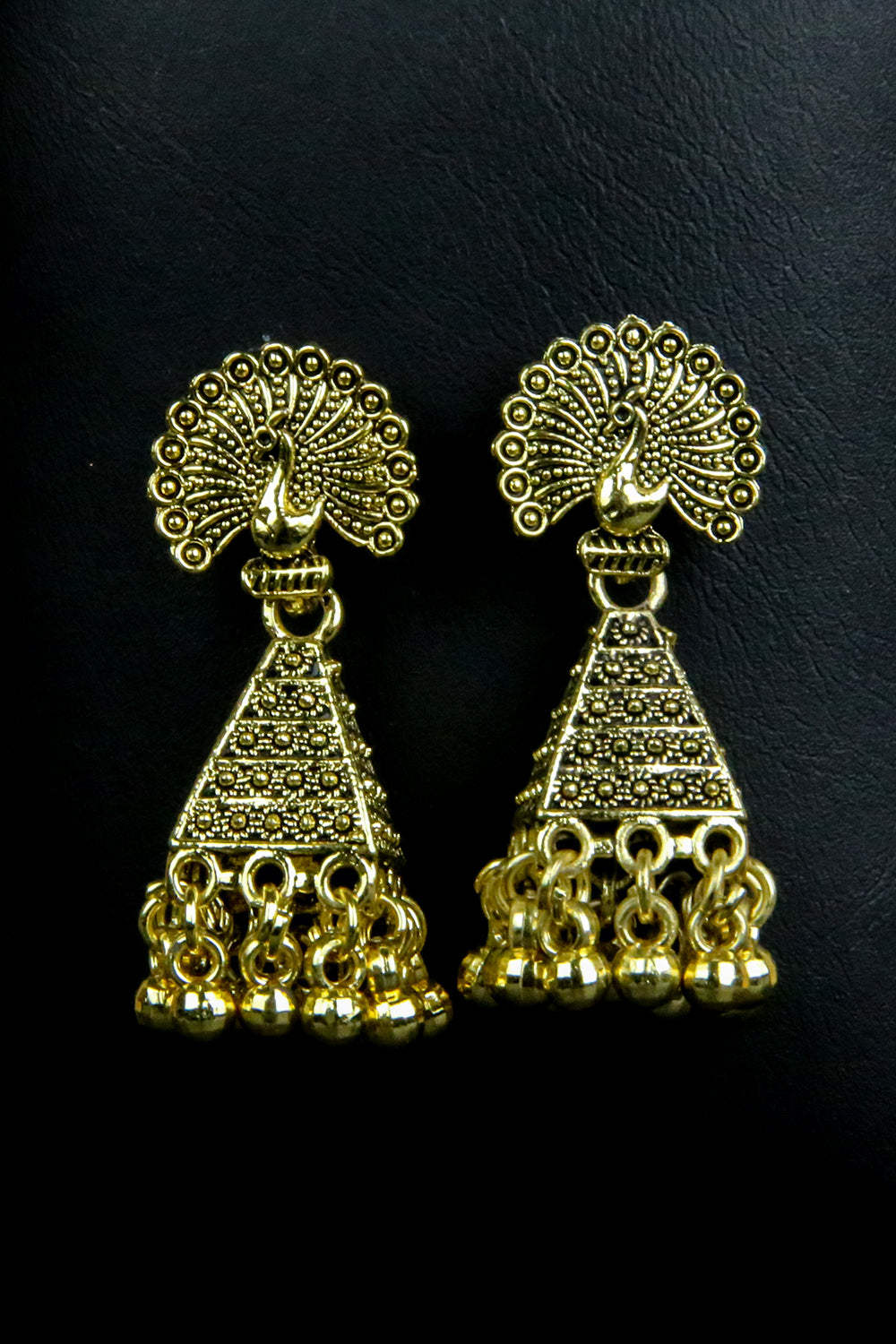 Traditional Peacock  Jhumka